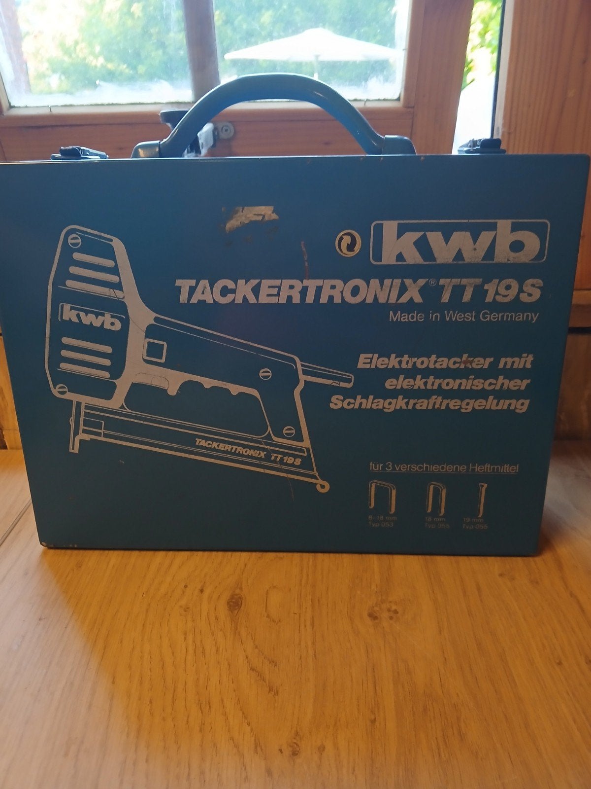 KWB Tackertronix TT 19 S Elektrotacker met koffer, Doe-het-zelf en Verbouw, Ophalen, Gebruikt