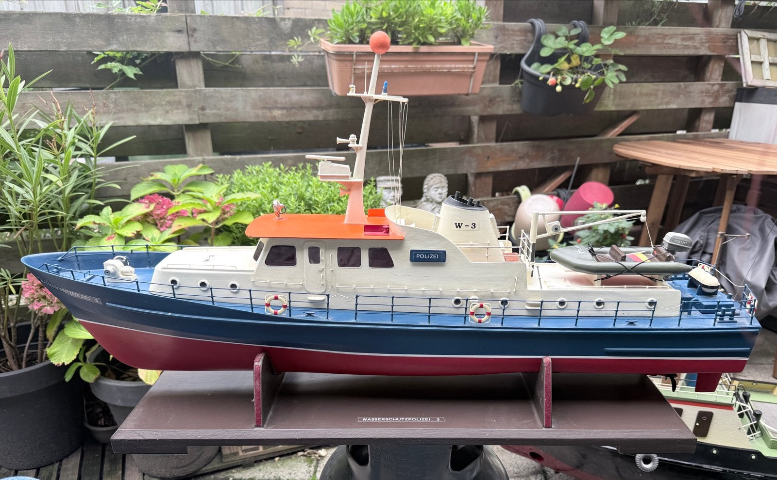 RC Politieboot Model - Gedetailleerd en Compleet, Ophalen, Gebruikt