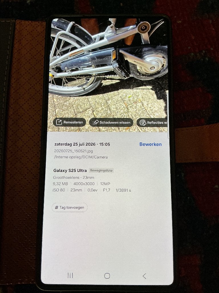 Fiets, Fietsen en Brommers, Fietsen | Heren | Herenfietsen, 49 tot 53 cm, Ophalen of Verzenden, Zo goed als nieuw, Schijfrem