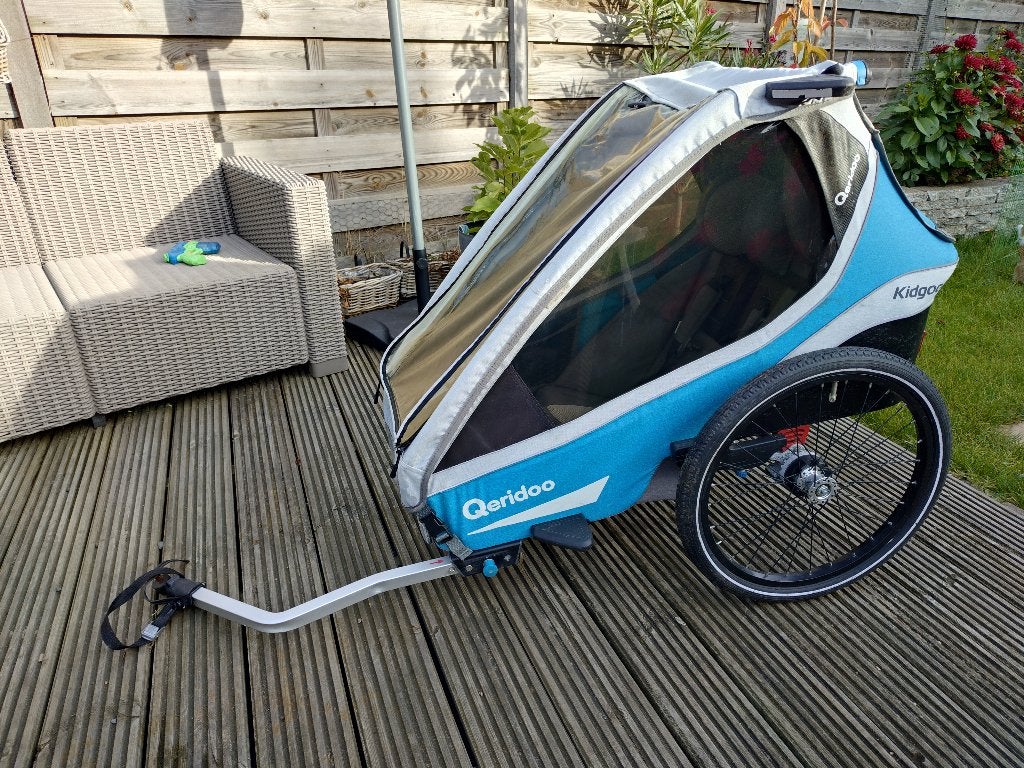 Fietskar, Fietsen en Brommers, Ophalen, Gebruikt, Kinderkar, Qeridoo