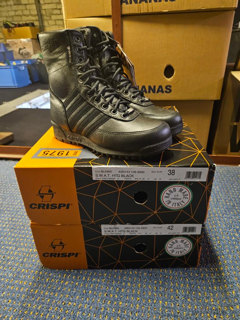 Crispi htg schoenen maat 38 en 42, Ophalen of Verzenden, Nieuw, Zwart