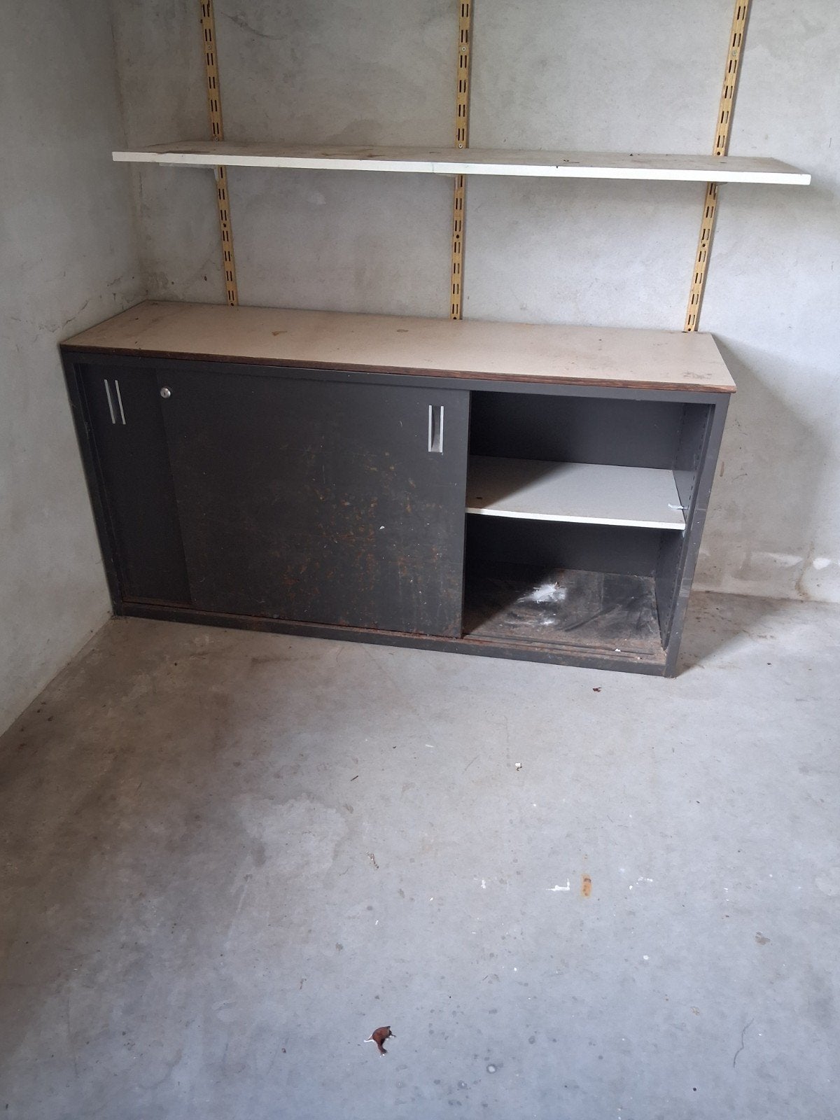 Stalen kast voor schuur - 150x46x75cm, Ophalen, Gebruikt