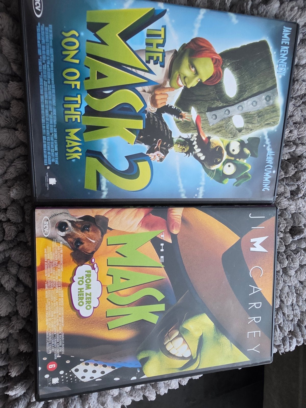 The Mask & Son of the Mask DVD Boxset, Nederlands, Ophalen of Verzenden, Vanaf 6 jaar, Inclusief doosje