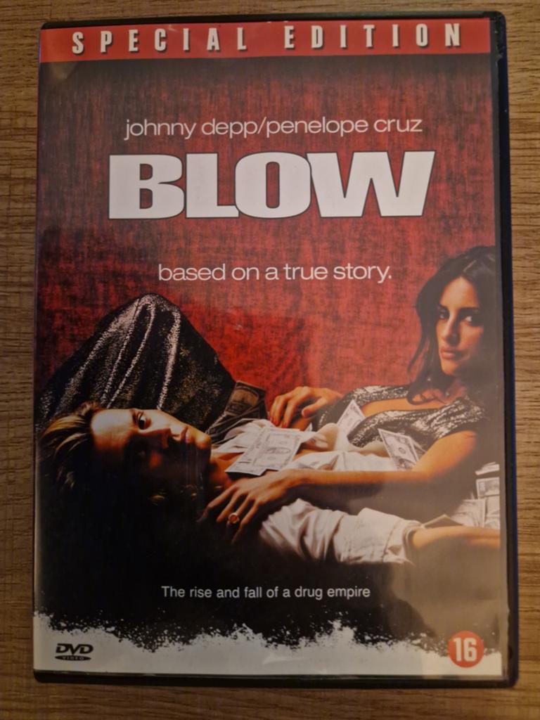 Blow , Johnny depp, Alle leeftijden, Ophalen of Verzenden, Zo goed als nieuw, Detective en Krimi