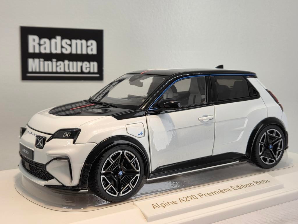 Renault 5 Alpine A290 Première Edition - 1:18 Norev, Hobby en Vrije tijd, Modelauto's | 1:18, Auto, Nieuw, Norev, Ophalen of Verzenden