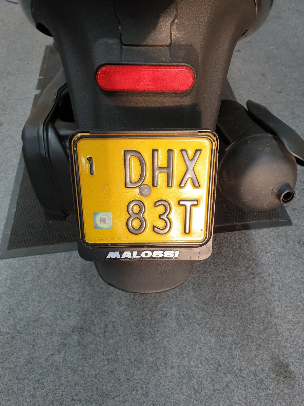 Piaggio zip 2000 frame met kenteken ZONDER WOK 2017, Fietsen en Brommers, Scooters | Overige merken, Ophalen, Zo goed als nieuw