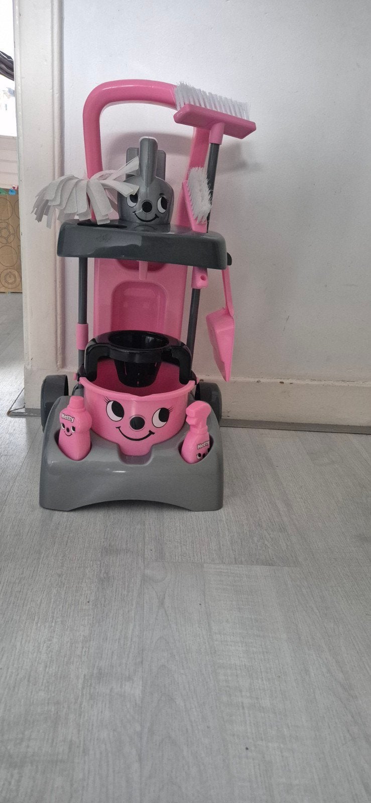 Casdon Hetty Deluxe Schoonmaakwagen Speelgoedset, Ophalen, Zo goed als nieuw, Meisje