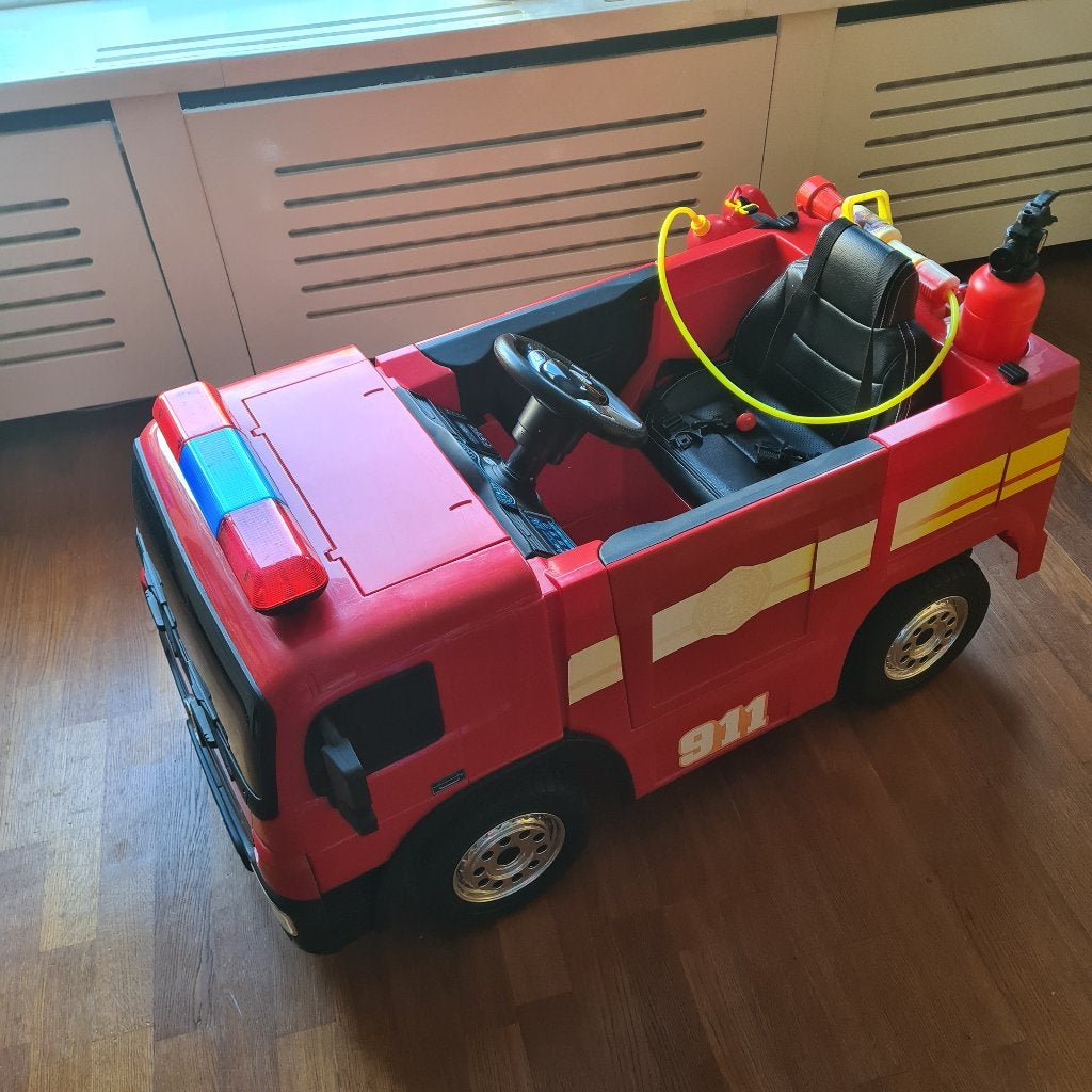 Foto 6 van Grote elektrische brandweerauto met licht en geluid