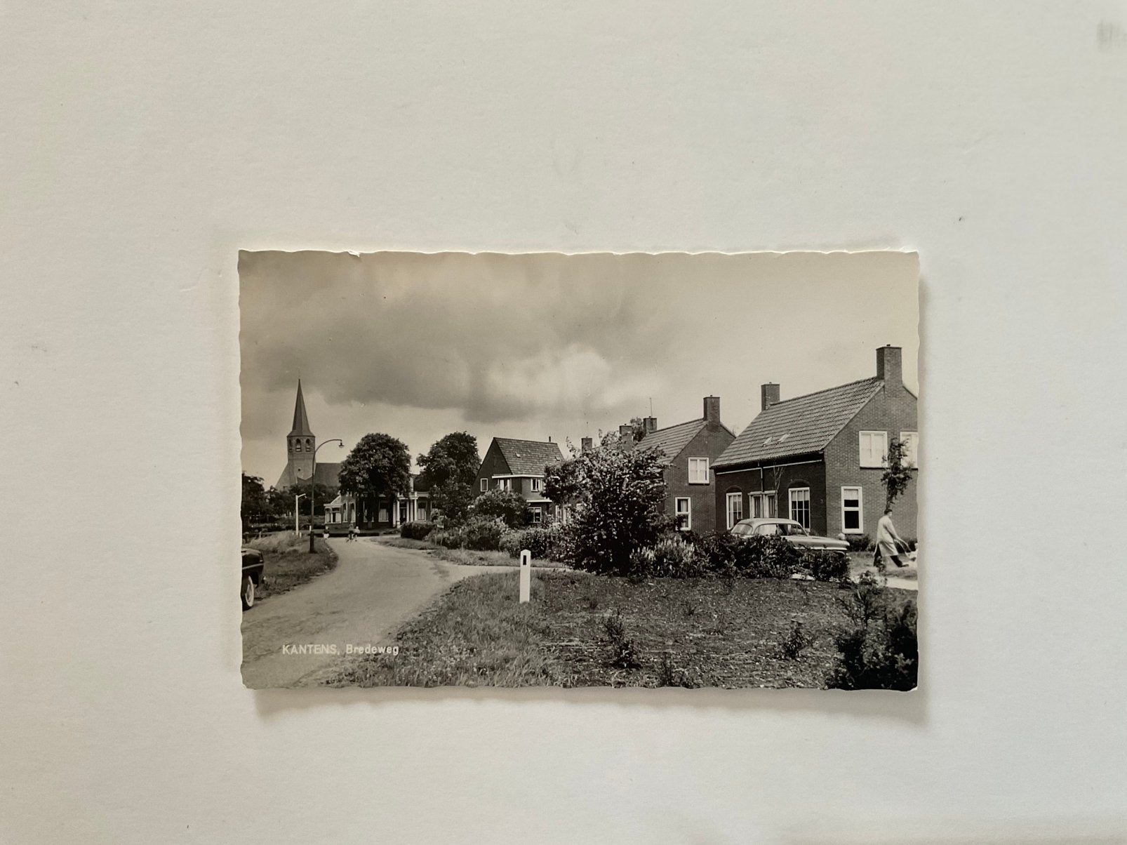Kantens Bredeweg ansichtkaart #20, Ophalen of Verzenden, Gebruikt