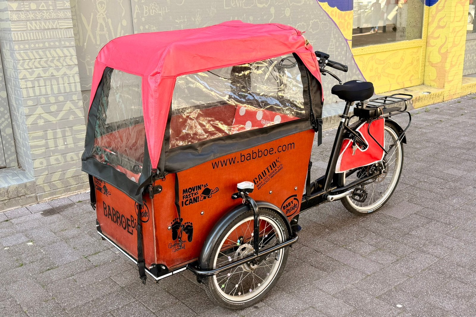 Babboe bakfiets, Fietsen en Brommers, Fietsen | Bakfietsen, Gebruikt, Overige merken, 1 kind, Ophalen of Verzenden