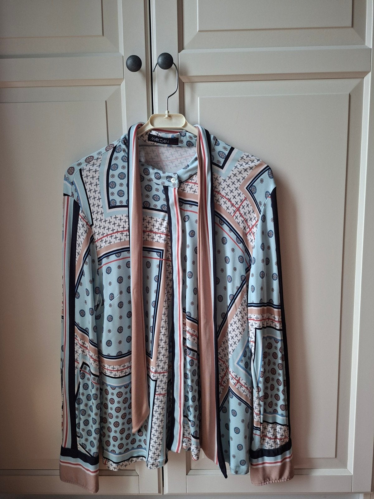 MARC CAIN BLOUSE MAAT N6 (42/44), Kleding | Dames, Ophalen of Verzenden, Gedragen
