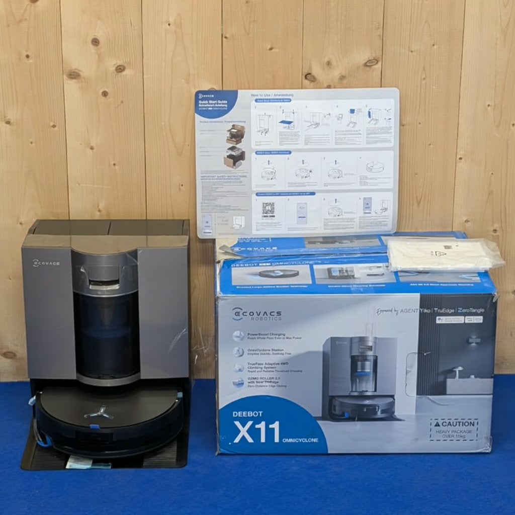 EcoVacs Deebot X11 OmniCyclone robotstofzuiger Nieuw ex Demo, Flex Ltd., Nieuw, https://flex.com/contact-us, Nobelstraat 10, 5807 GA Oostrum LB, Limburg, Nederland