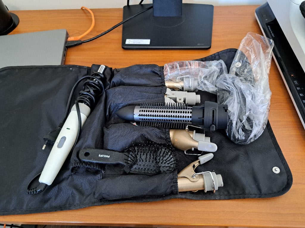 krulset, Ophalen, Zo goed als nieuw, Krultang of Stijltang