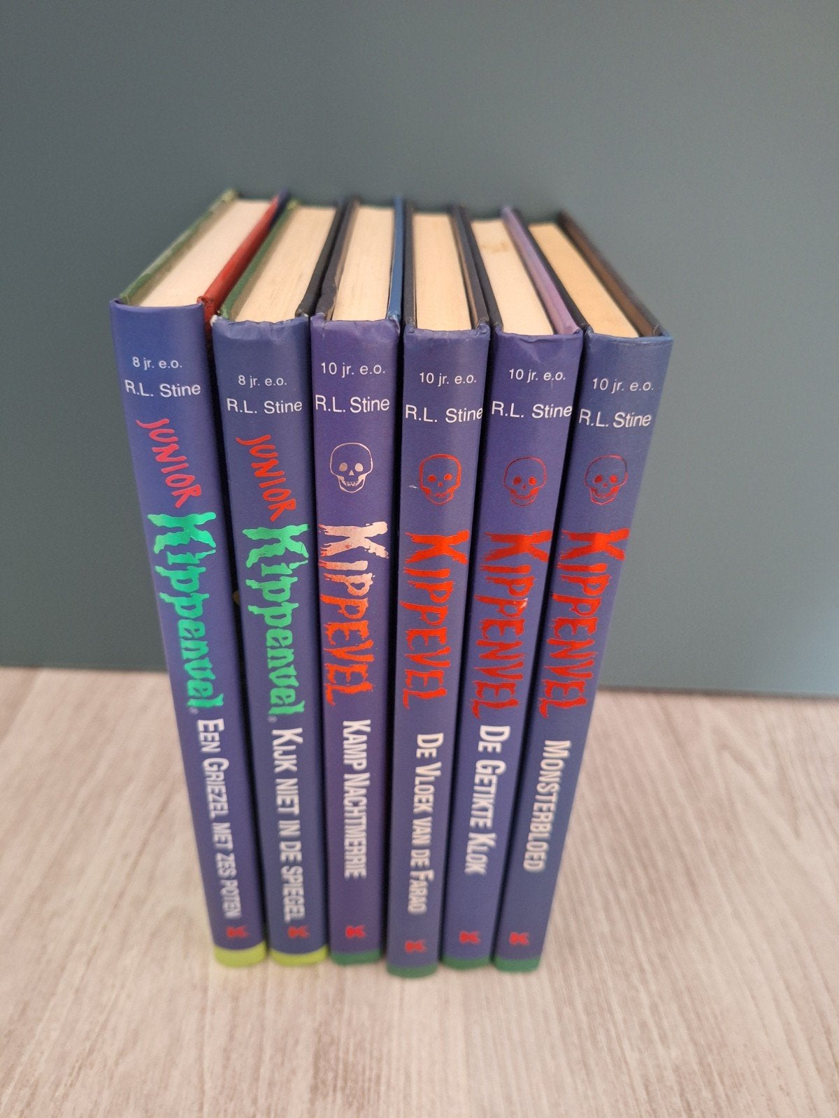 Kippenvel boeken - R.L. Stine - Set van 6, Ophalen, Gelezen, R.L. Stine