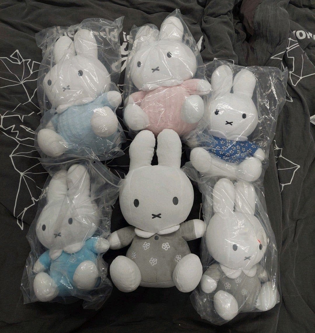 6 Nijntje knuffels Nieuw, Overige typen, Nieuw, Nijntje, Ophalen of Verzenden