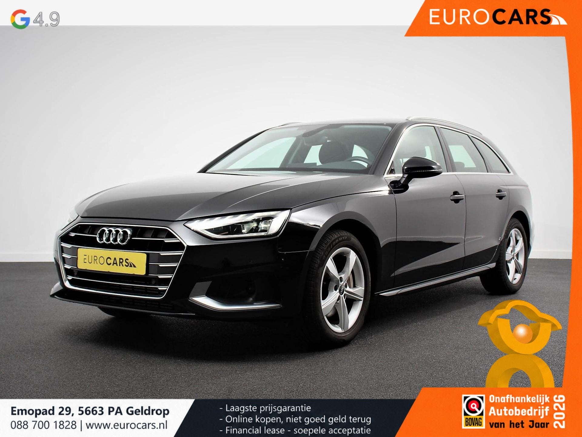 Audi A4 Avant 40 TFSI Advanced Prestige Plus Navigatie Adapt, Stof, Gebruikt, 4 cilinders, 1984 cc