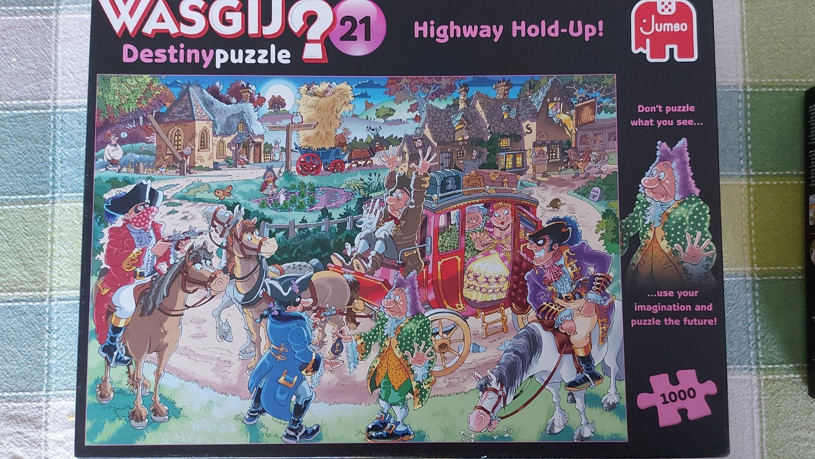 Wasgij Destiny 21 Highway Hold-Up! Z.g.a.n, Ophalen of Verzenden, Meer dan 50 stukjes, Zo goed als nieuw, 6 jaar of ouder