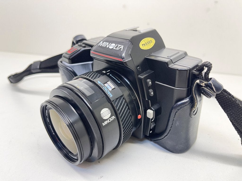 MINOLTA 5000 AF analoge spiegelreflex camera + 35-70mm lens, Minolta, Spiegelreflex, N, Ophalen of Verzenden