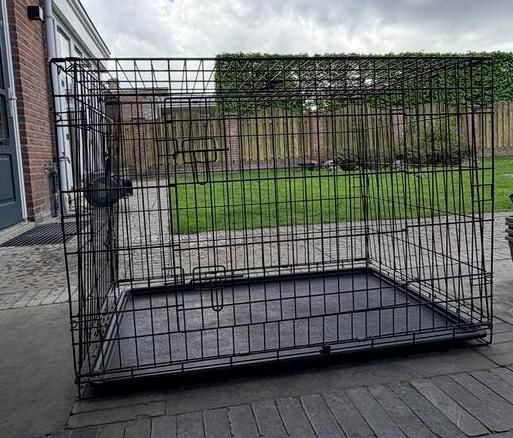 Bench xl zwart 107x70x75 nog zo goed als nieuw!, Ophalen, Zo goed als nieuw