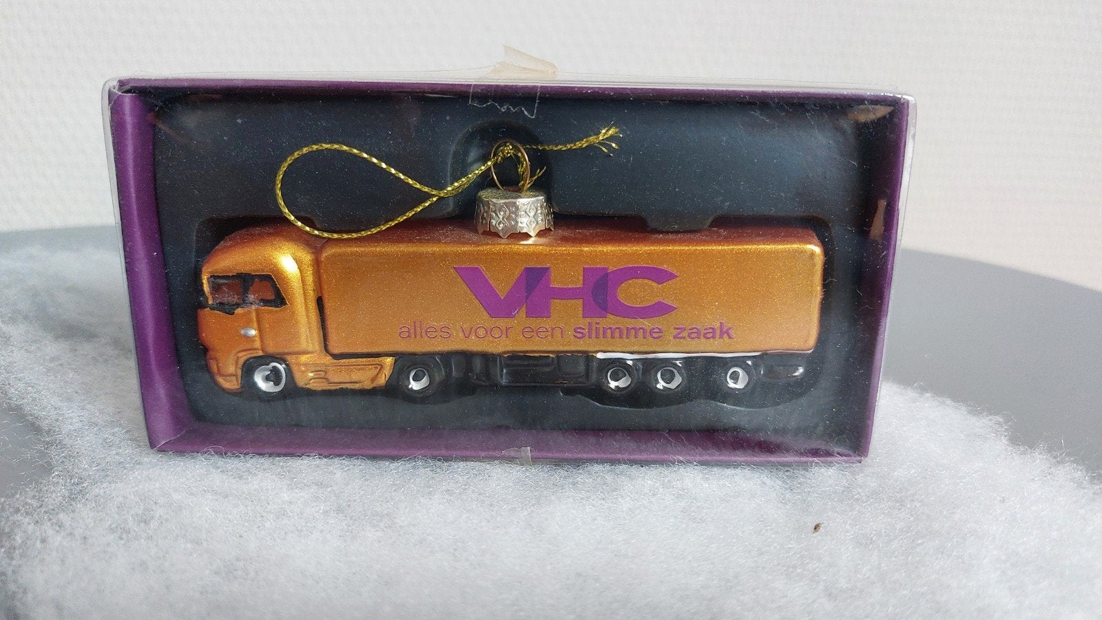 Kerstbal vrachtauto, Ophalen of Verzenden, Nieuw