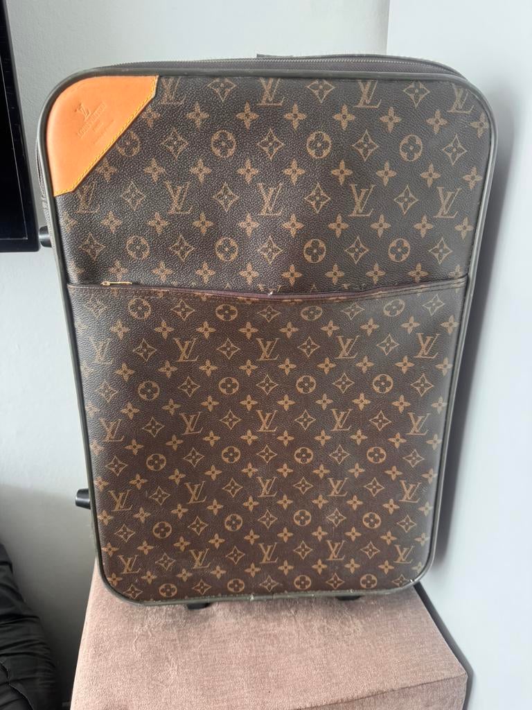 Louis vuitton Koffer, Sieraden, Tassen en Uiterlijk, Koffers, Ophalen of Verzenden, Gebruikt, Leer