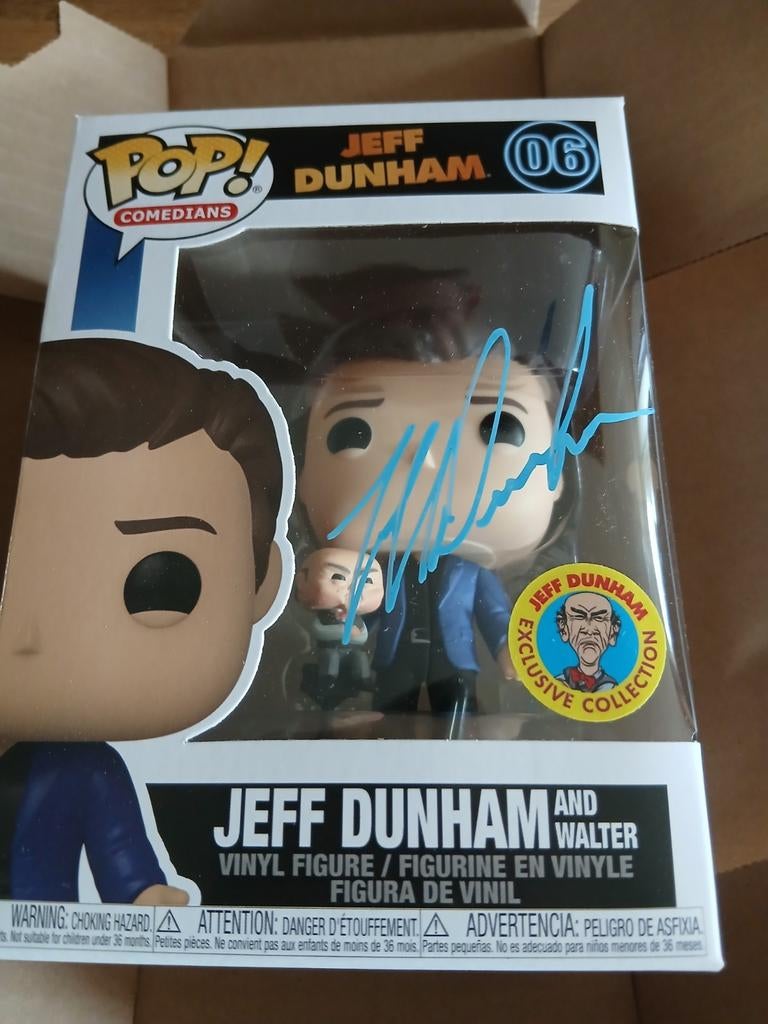 Funko Pop! Jeff Dunham & Walter Gesigneerd, Verzamelen, Ophalen of Verzenden, Zo goed als nieuw