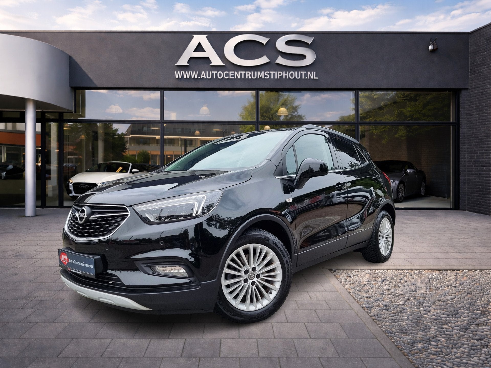 Opel Mokka X 1.4 Turbo Innovation | 141pk | Carplay | Super, Auto's, Dealer onderhouden, Gebruikt, Leder en Stof, Zwart