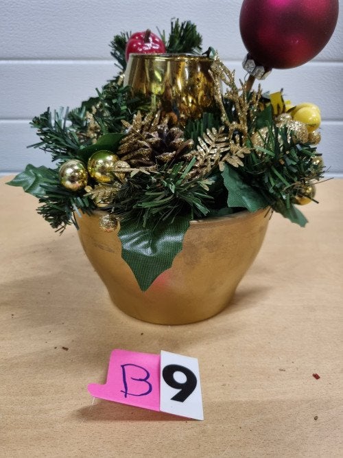 kerst stukje in gouden pot [b9],, Ophalen of Verzenden, 'T Olde Gre-j, Info@toldegrej.nl, Endepoelstraat 20f Didam