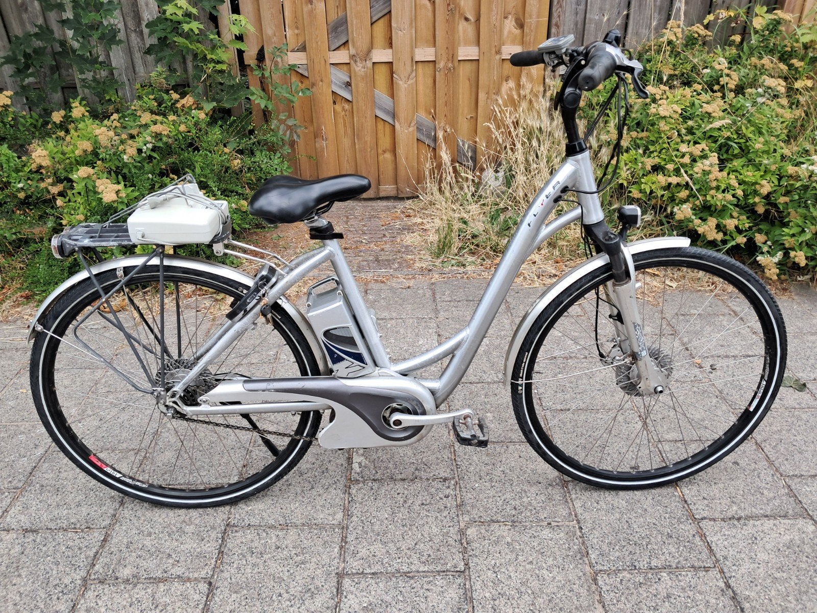 Flyer elektrische fiets met 8 versnellingen, 51 tot 55 cm, Ophalen, Gebruikt, Overige merken