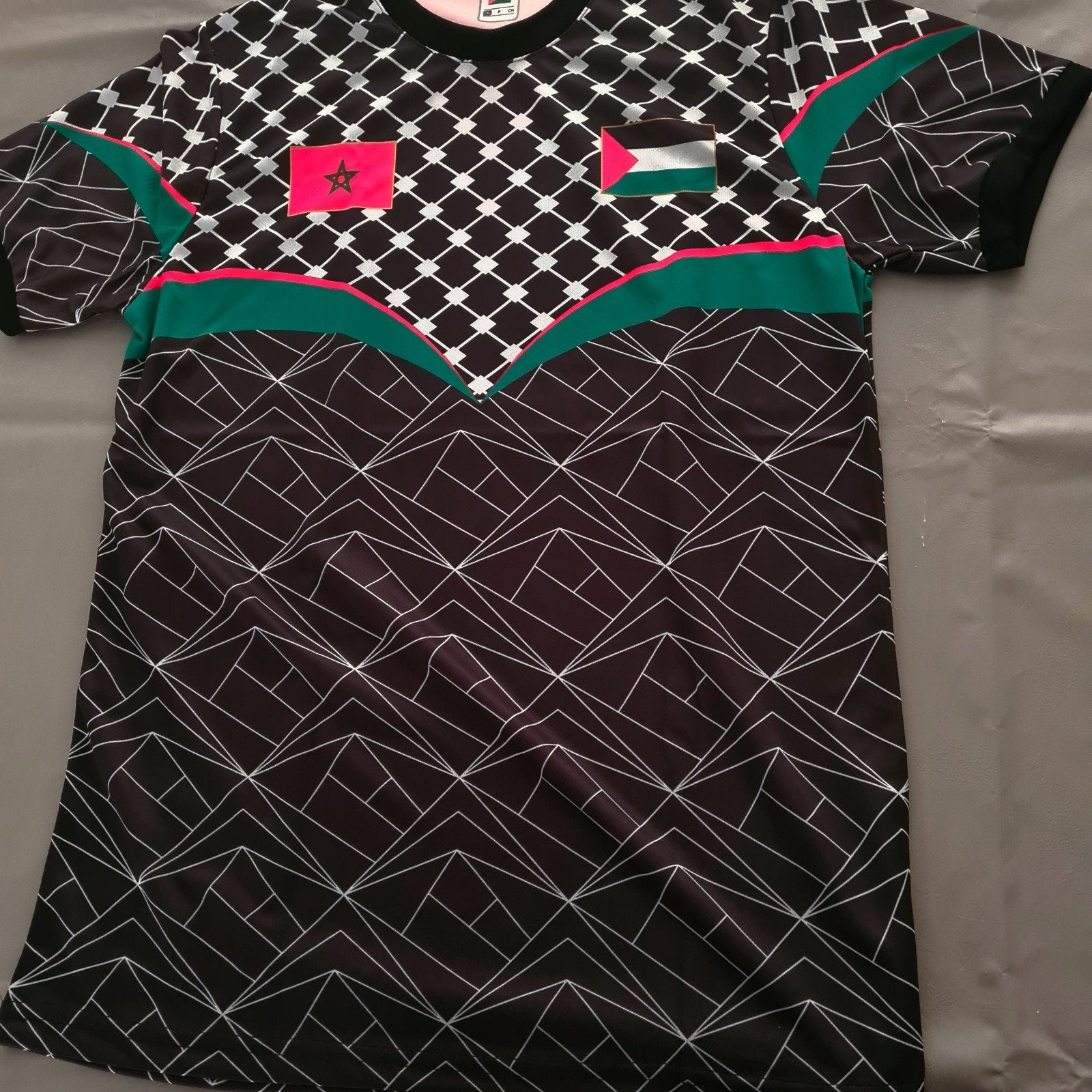 Palestina Marokko T-shirts maat S/M, Ophalen of Verzenden, Nieuw, Shirt