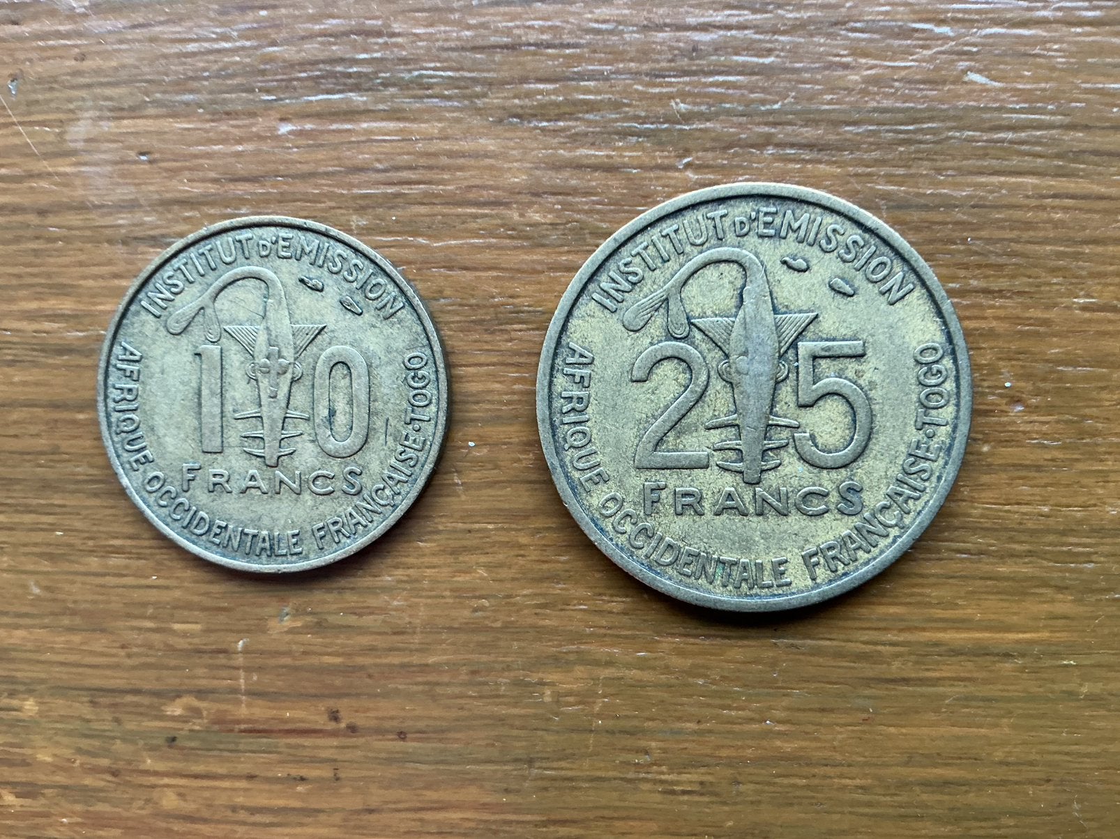 Munten West-Afrika, Ophalen of Verzenden, Overige landen