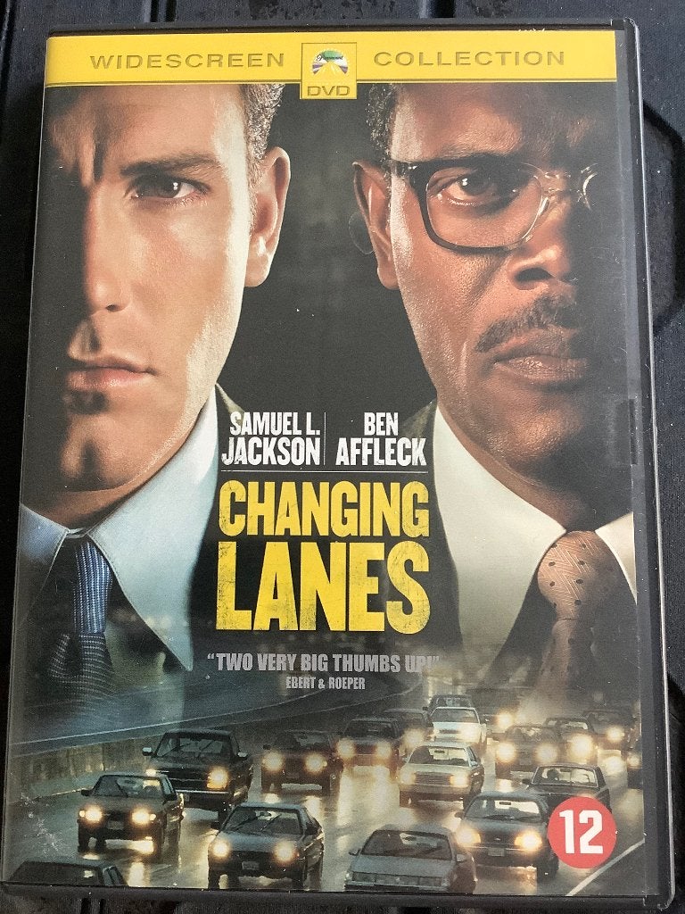 Changing Lanes dvd, Vanaf 12 jaar, Ophalen of Verzenden, Zo goed als nieuw, Actiethriller