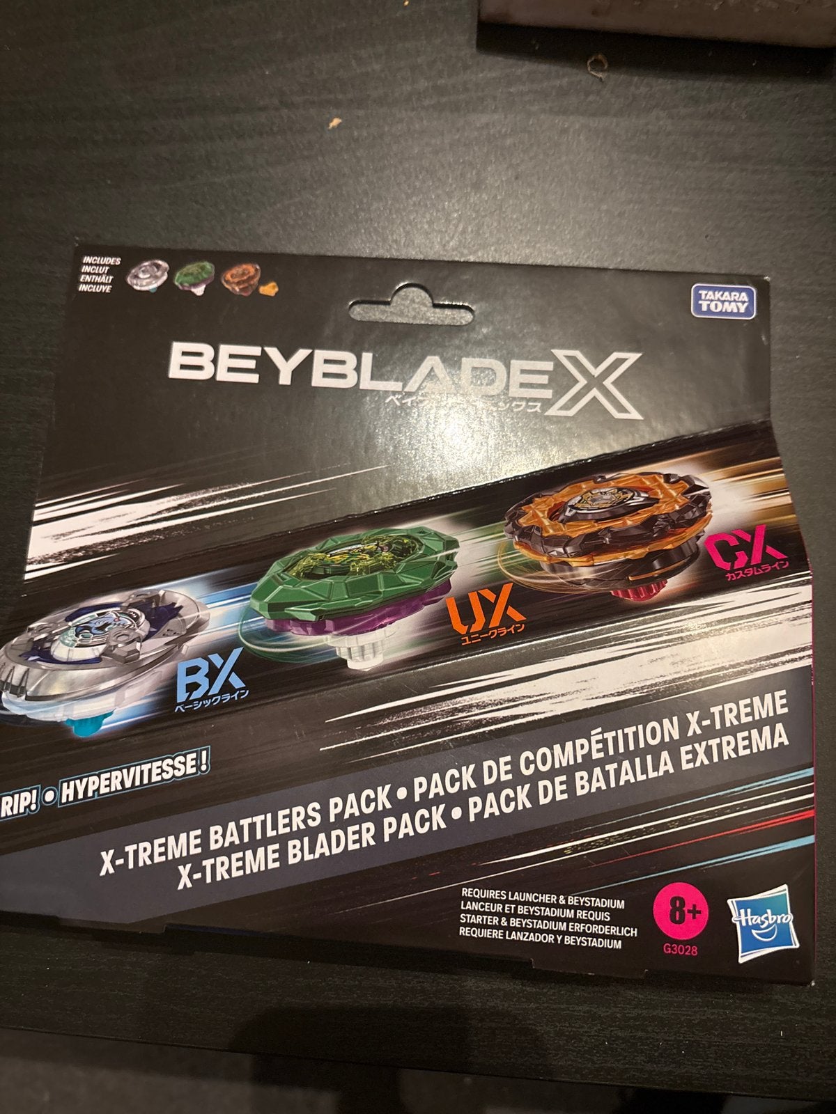 Beyblade X-Treme Blader Pack (zonder assist blade/lockchip), Ophalen of Verzenden, Zo goed als nieuw, Jongen of Meisje