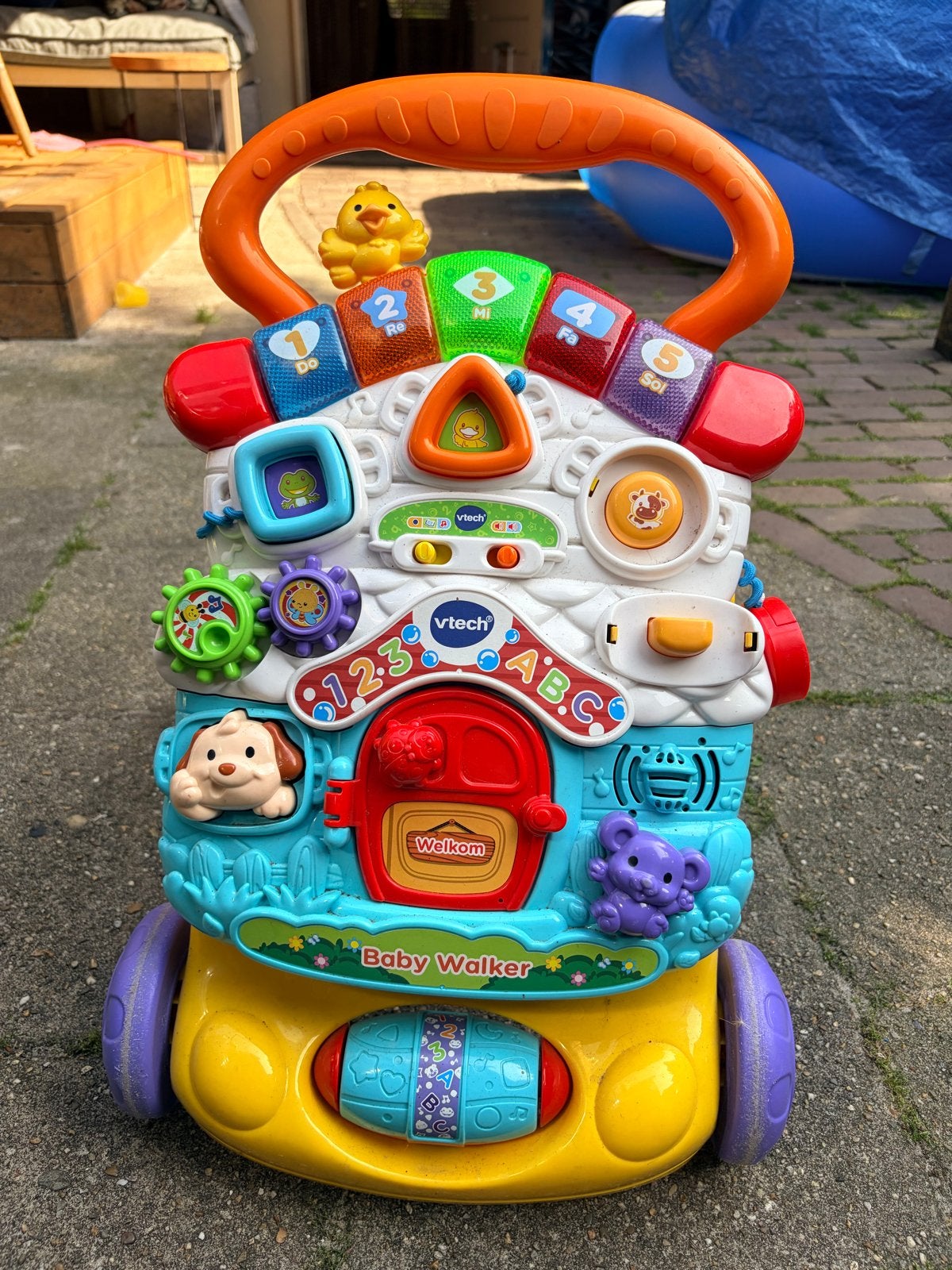 VTech Baby Walker: Interactieve Loopwagen met Geluid, Ophalen of Verzenden, Gebruikt, Overige typen, Met licht