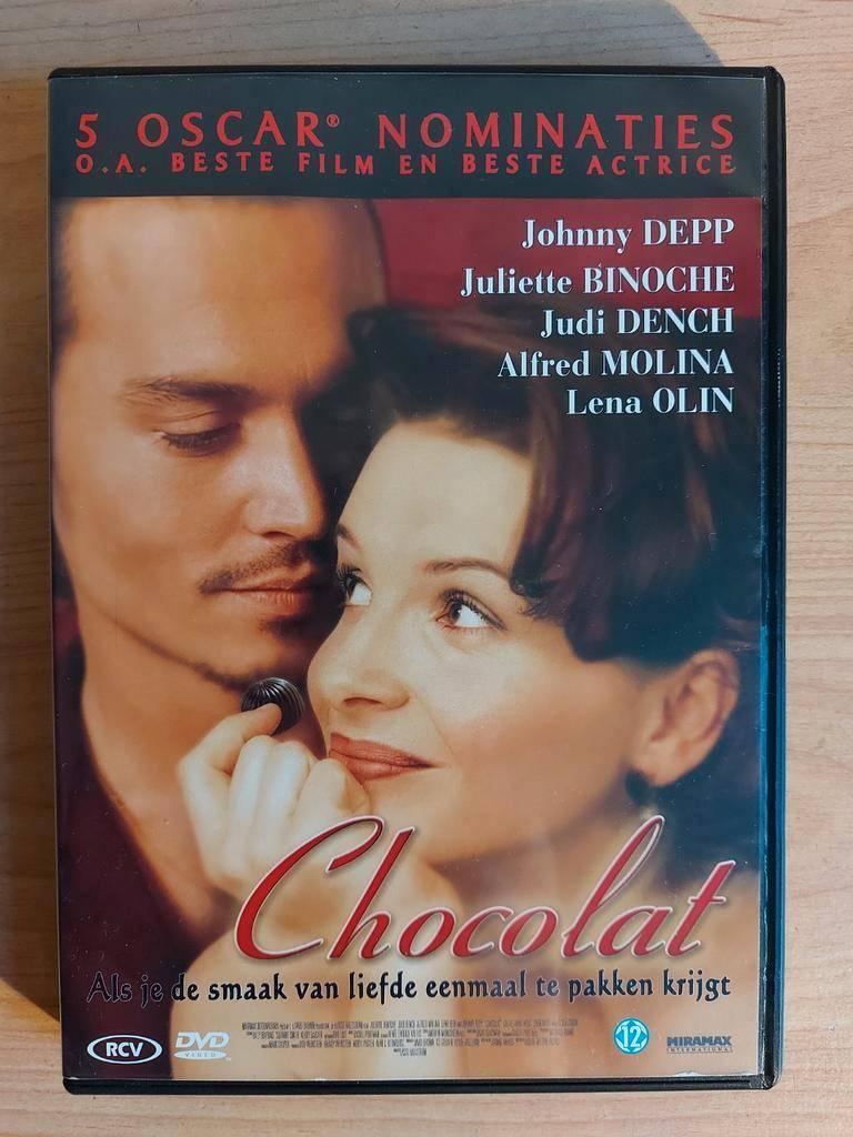 Chocolat - Johnny Depp Lena Olin, Alle leeftijden, Ophalen of Verzenden, Zo goed als nieuw