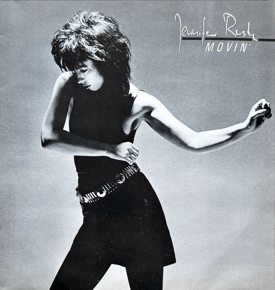 Jennifer Rush – Movin' lp, Cd's en Dvd's, Vinyl | Rock, Gebruikt, 12 inch, Poprock, Inclusief binnenhoes