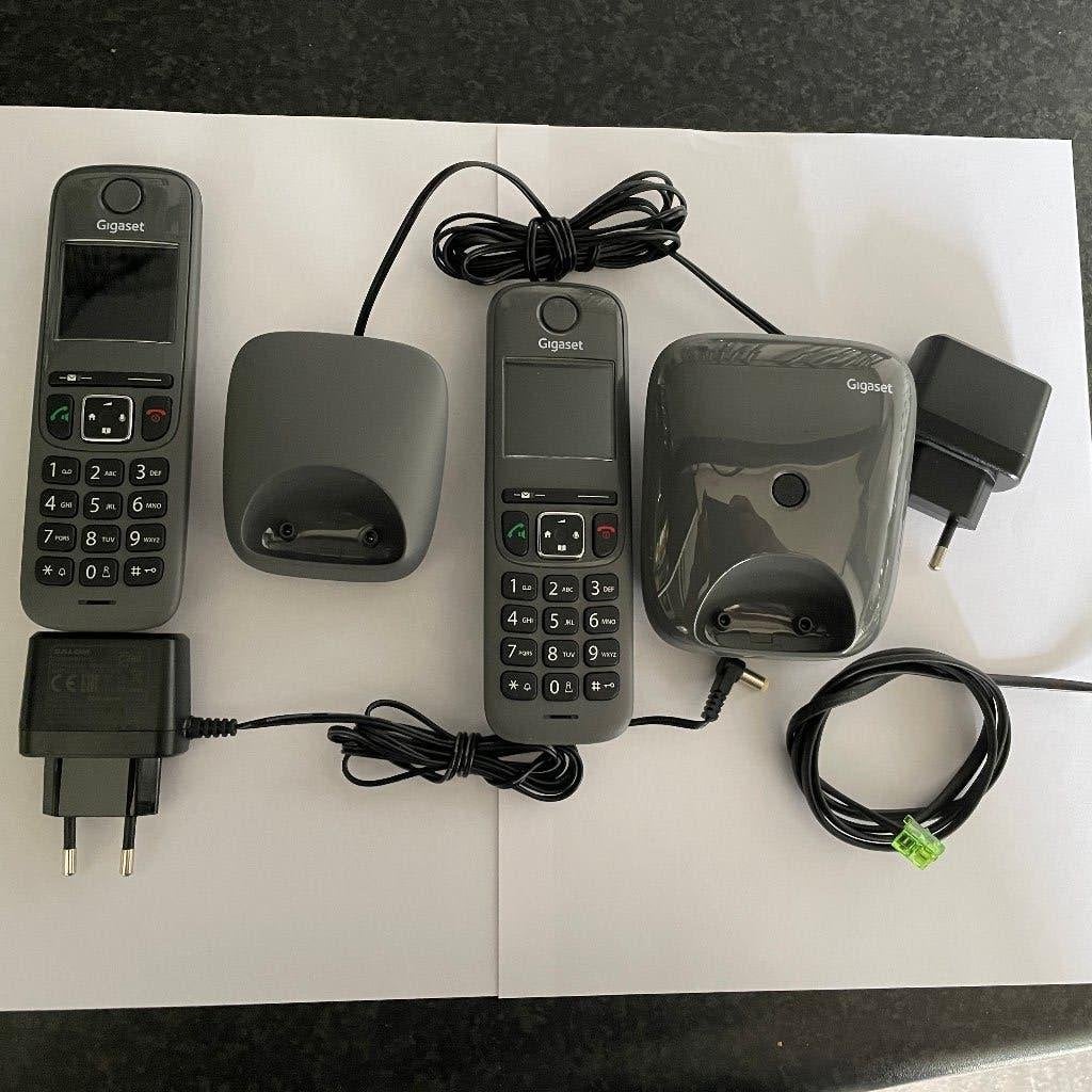 Gigaset Duotect draadloze telefoon set, Telecommunicatie, Vaste telefoons | Handsets en Draadloos, Ophalen, Zo goed als nieuw