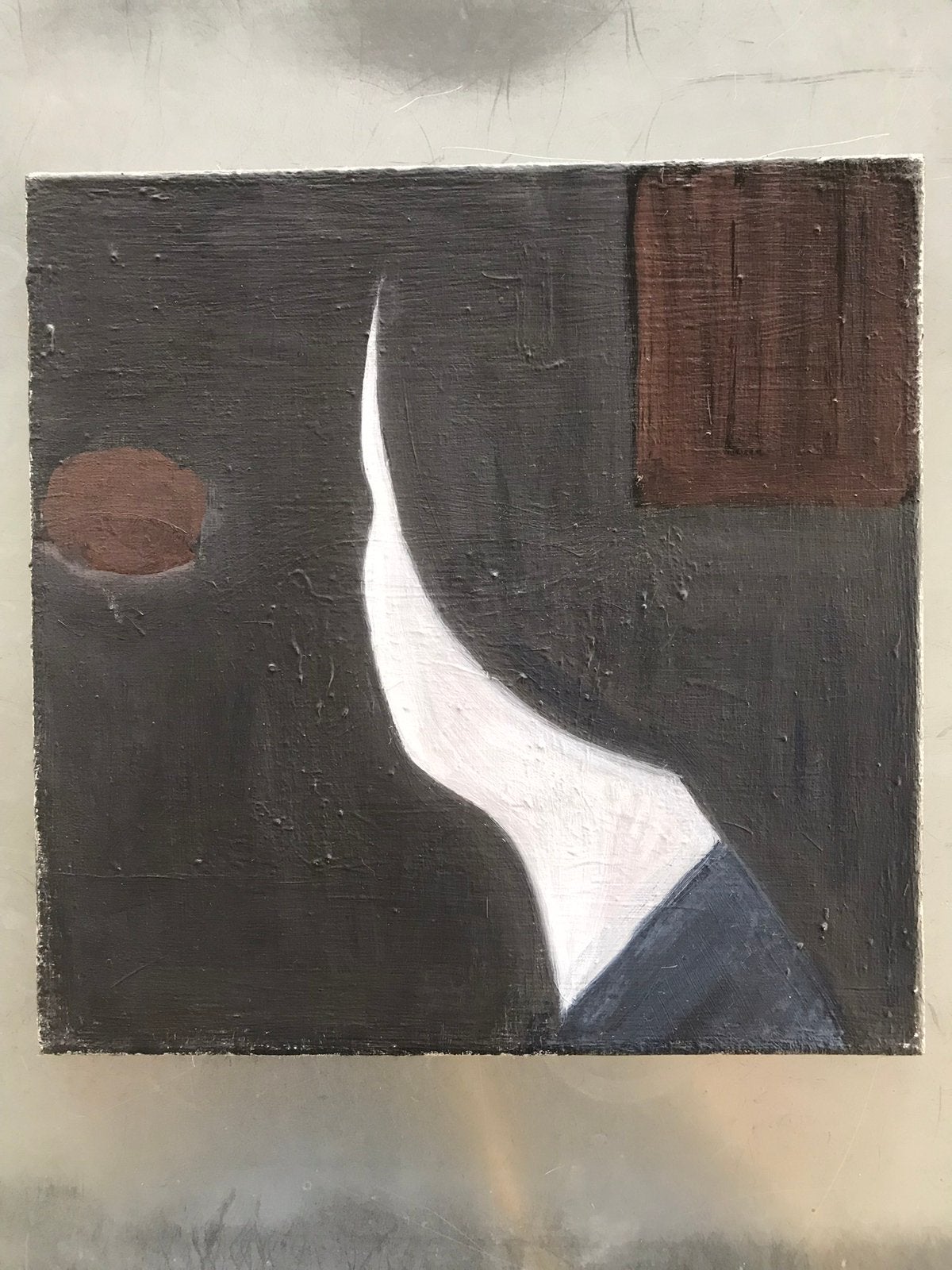 Ruud de Rode, schilderij ‘facing’, Ophalen