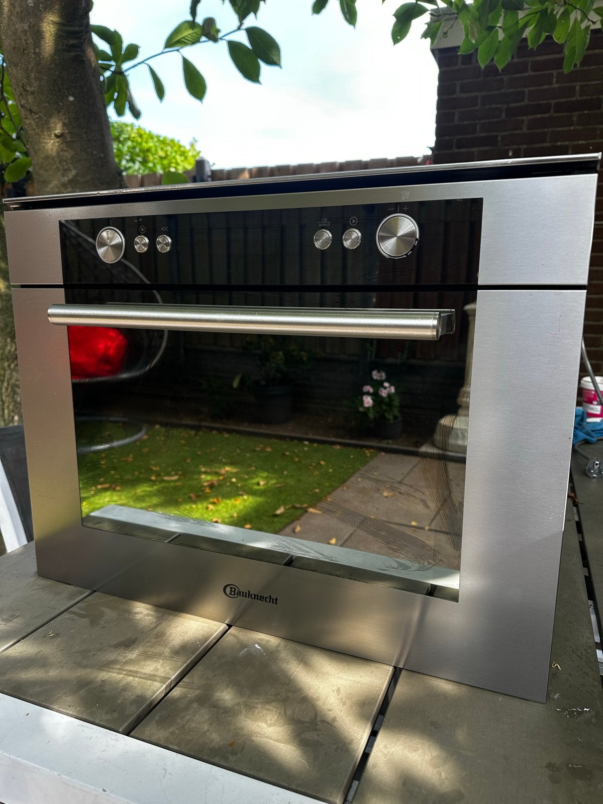 Bauknecht Combimagnetron, Witgoed en Apparatuur, Combimagnetron, Gebruikt, 60 cm of meer, Grill
