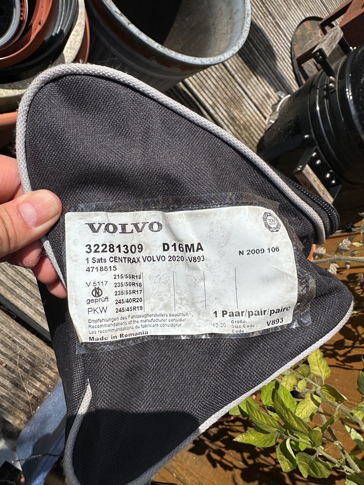 Volvo/Polestar Centrax sneeuwkettingen (D16MA), Auto diversen, Auto-accessoires, Zo goed als nieuw, Ophalen