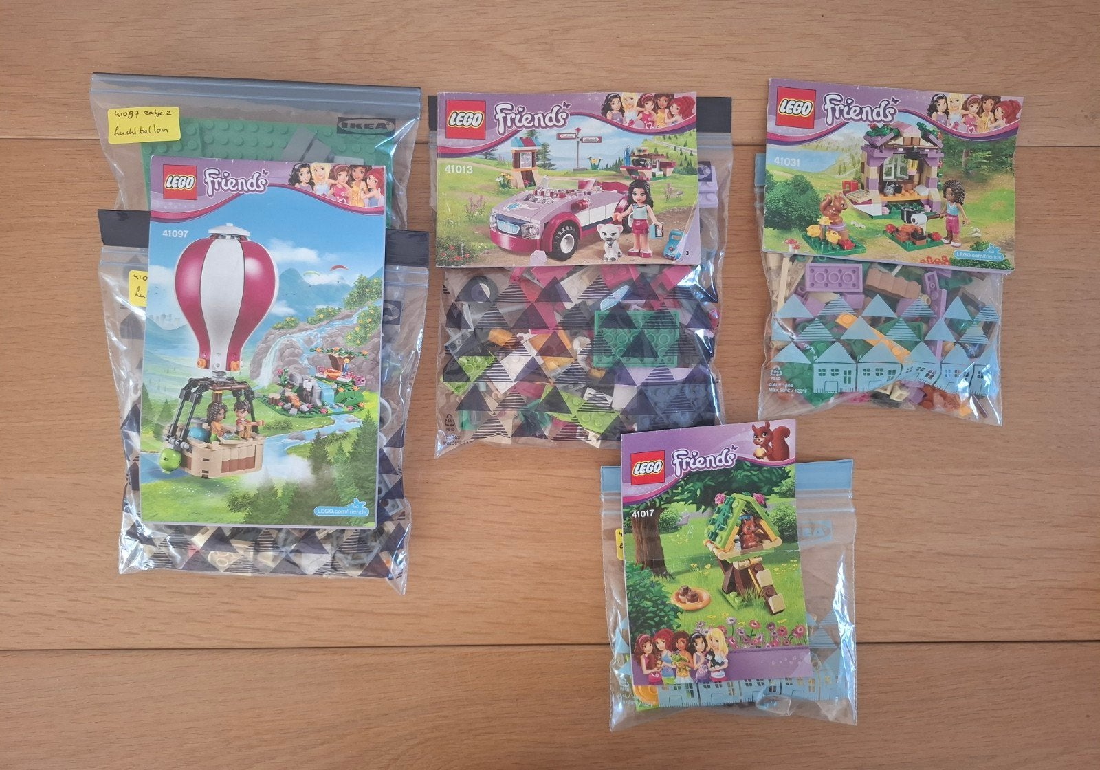 LEGO Friends 41097 luchtballon  e.a  Ga je mee op avontuur ?, Lego, Friends, Ophalen of Verzenden, Zo goed als nieuw