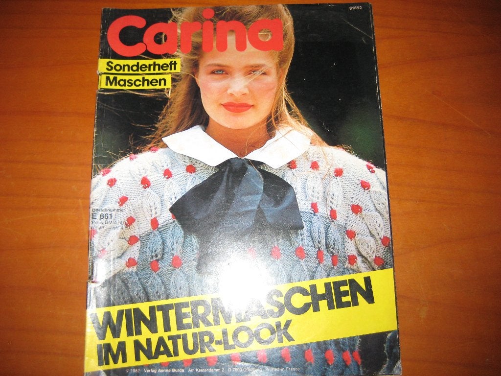 Carina Sonderheft: Winter-Maschen, Ophalen of Verzenden, Zo goed als nieuw, Breien en Haken