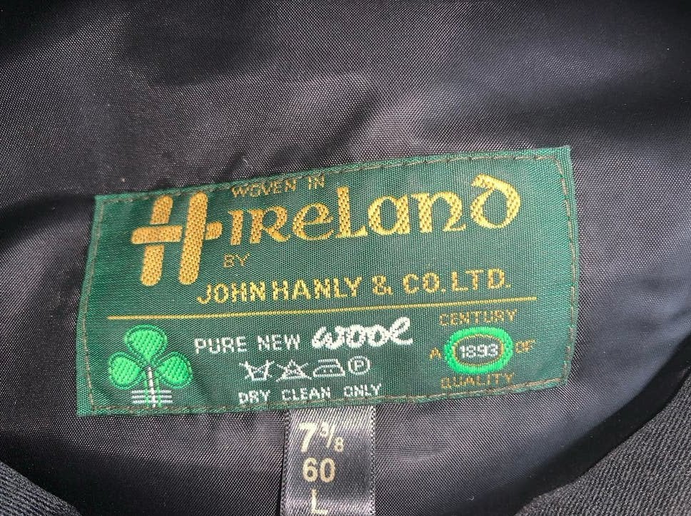 Tweed John Hanly & Co. Ltd. Ierse wollen per, Ophalen of Verzenden, Zo goed als nieuw, 60 cm (XL, 7½ inch) of meer, Pet