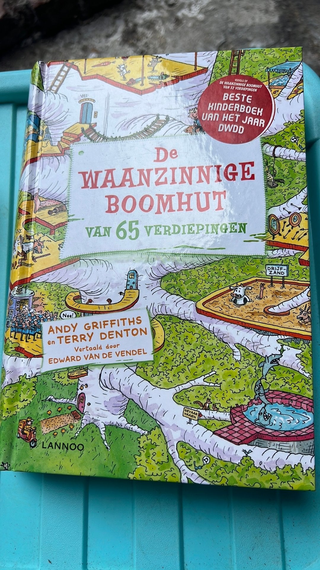 Andy Griffiths - De waanzinnige boomhut van 65 verdiepingen, Boeken, Ophalen of Verzenden, Zo goed als nieuw, Fictie algemeen