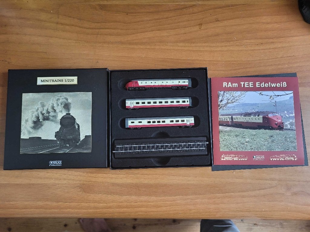 minitrains 1/220RAm TEE Edelweiss, Ophalen of Verzenden, Nieuw, Trein, Overige typen