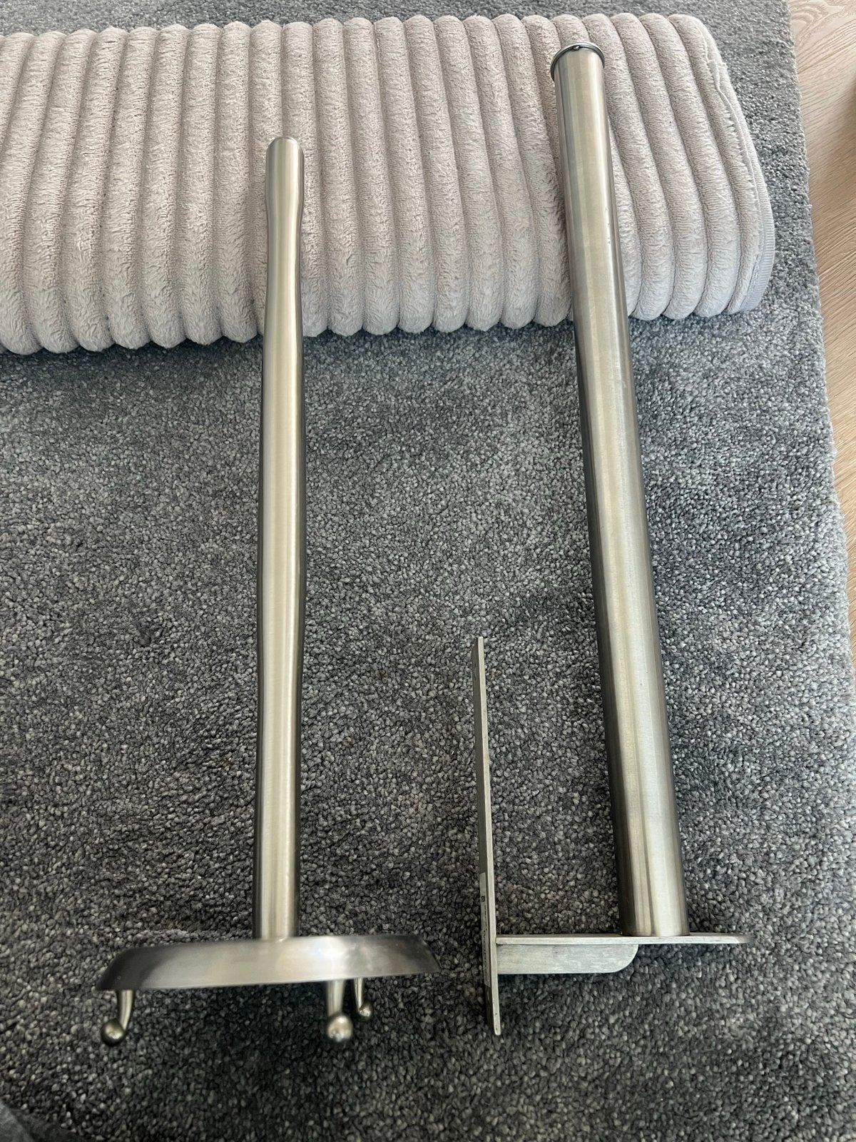IKEA toiletrolhouders- RVS - Staand en Muurbevestiging, IKEA, Zilver, Ophalen of Verzenden, Metaal
