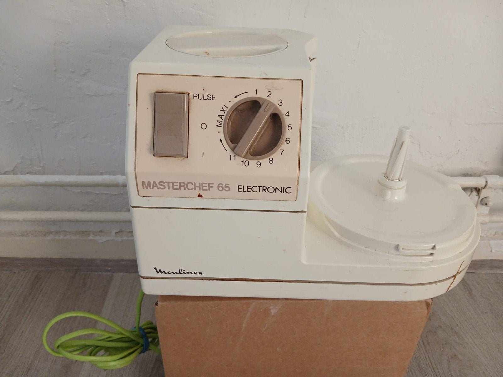 Moulinex Masterchef 65 Electronic Keukenmachine, Witgoed en Apparatuur, 4 liter of meer, Ophalen of Verzenden, Gebruikt, 3 snelheden of meer