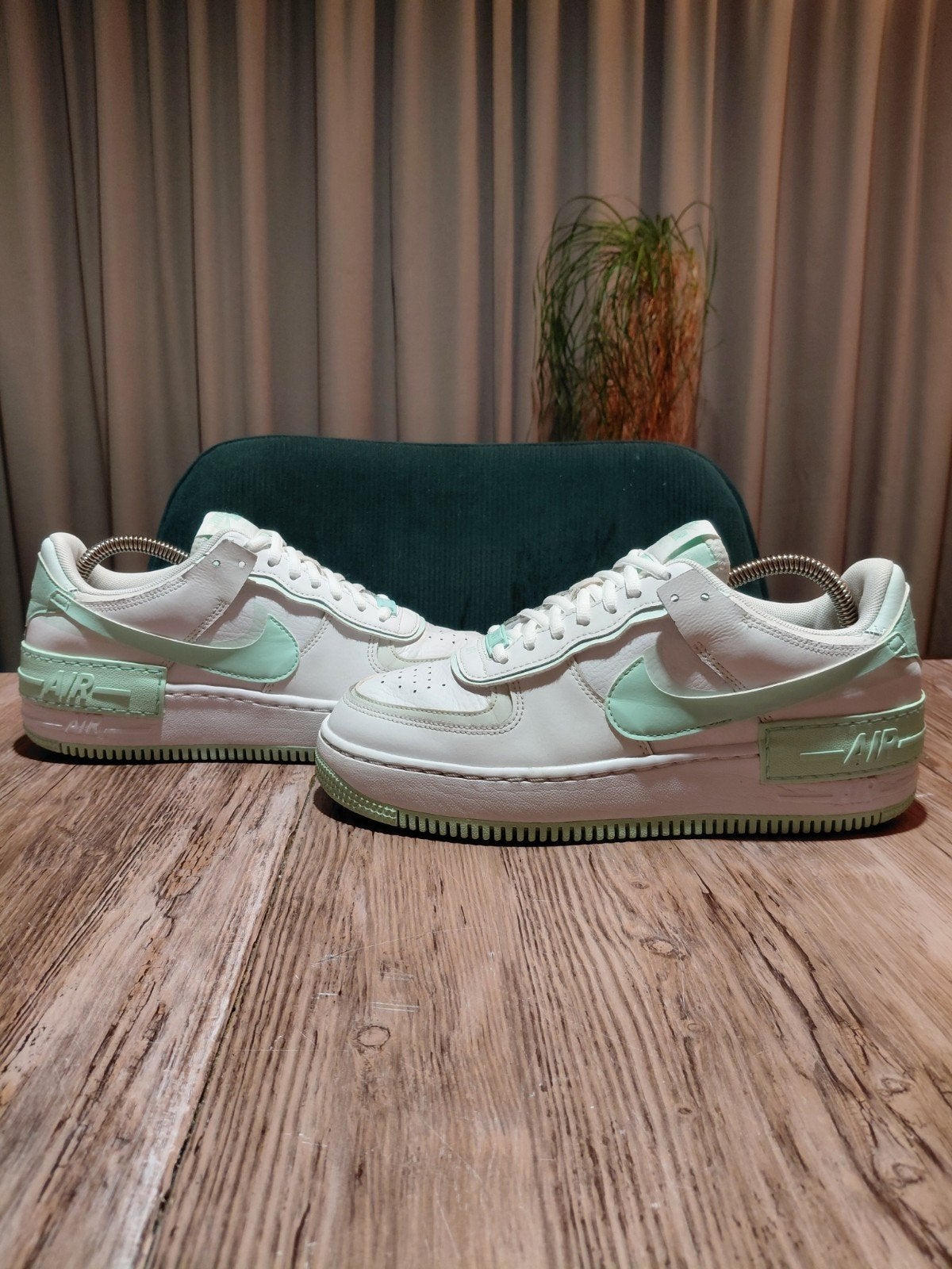 Nike Air Force 1 Shadow 'Mint Foam' Size 40, Wit, Nike, Ophalen of Verzenden, Sneakers of Gympen