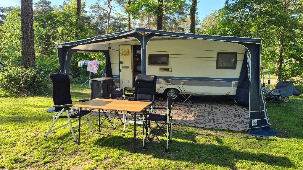 Hobby 500KMFE Excellent mover | compleet | goed onderhouden, Caravans en Kamperen, Schokbreker, Hobby, Treinzit, Particulier