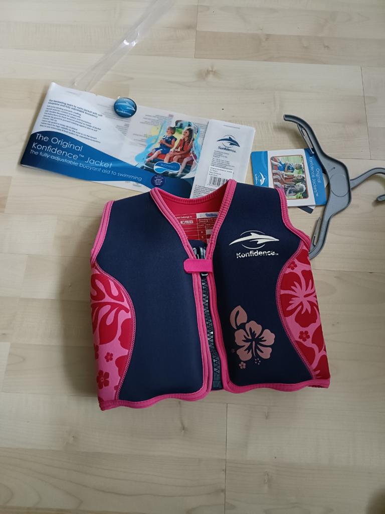 Zwemvest konfidence maat 4-5 jaar, Kinderen en Baby's, Kinderkleding | Kinder-zwemkleding, Gebruikt, Maat 98, Jongen of Meisje